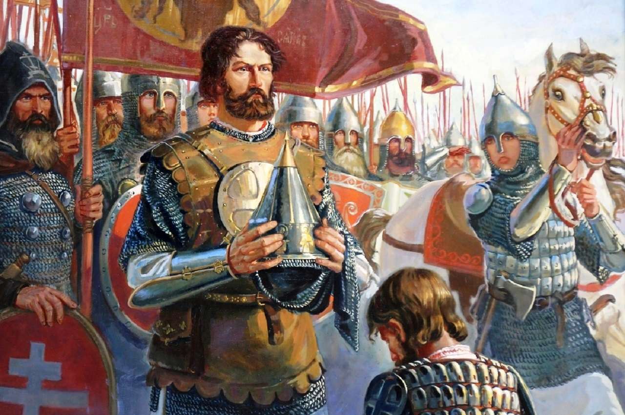 Дмитрий Донской на Куликовском поле 1280x850