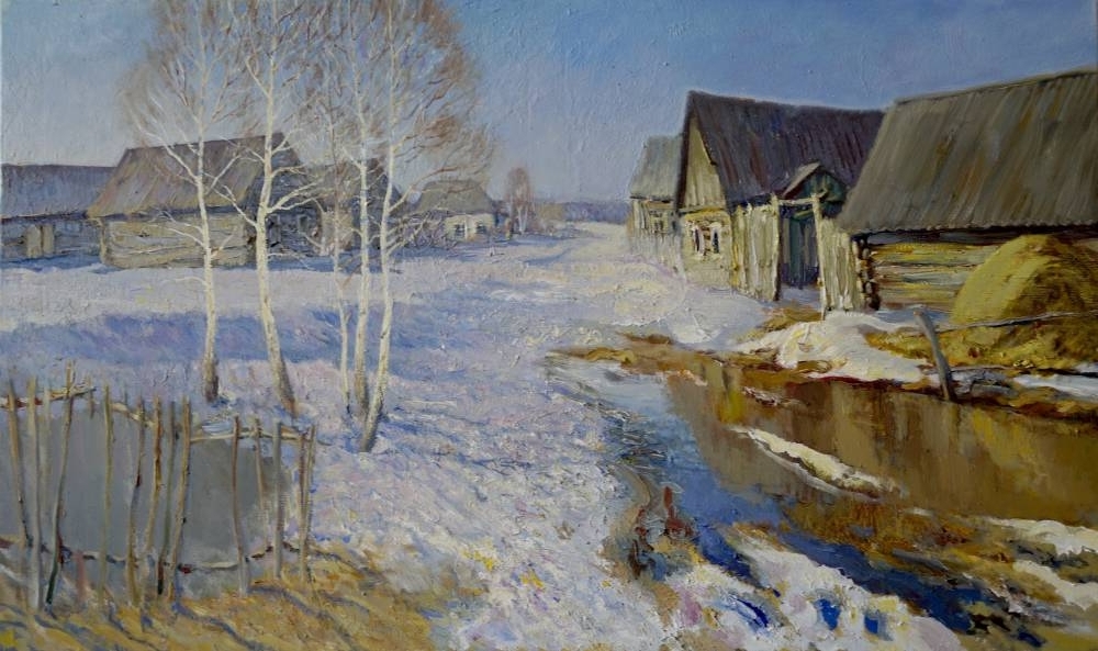rannyaya vesna v derevne
