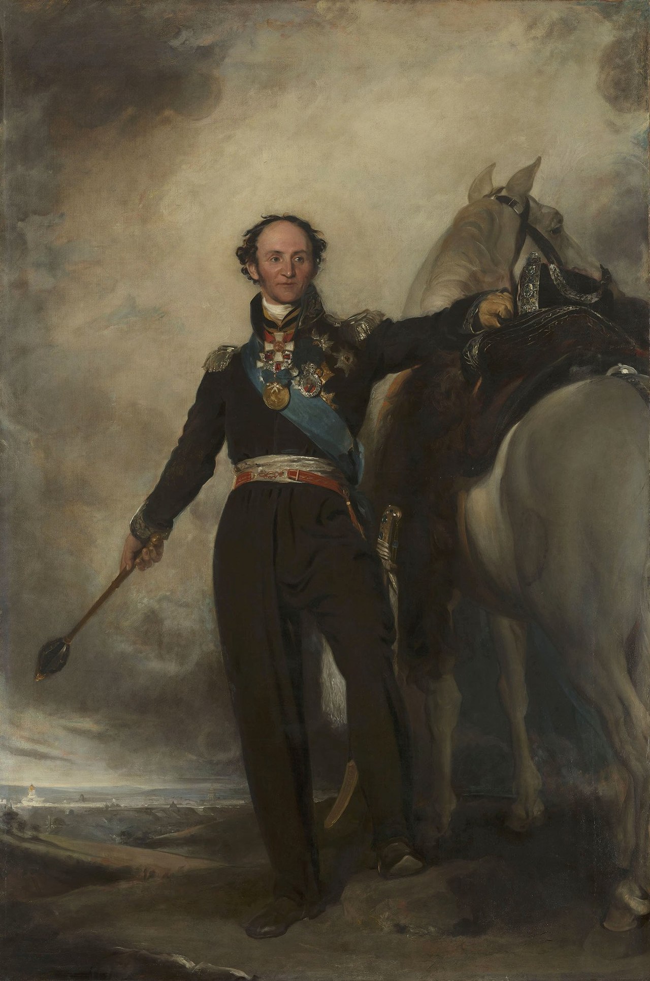 Graf Platov Matvey Ivanovich by Sir Thomas Lawrence